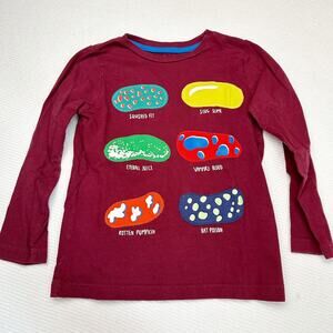 Mini Boden Jelly Bean Appliqué Shirt